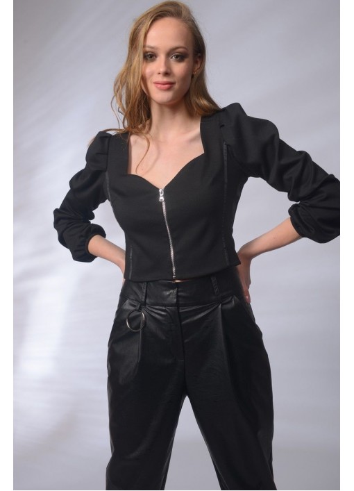 женские блузы MAX 1-034 черный