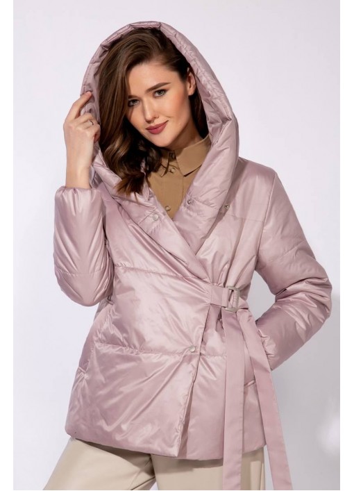 Женская куртка Olegran 3854 розовый